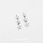 18K Gold Inlaid Zircon Star Pendant Connecting Chain DIY Handmade Beaded Bracelet NecKlace Earrings Jewelry Accessories Material - Image 9