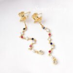 Zirconium Color-retaining 18K Gold High-grade Necklace Bracelet Jewelry Accessories DIY Bracelet Beaded Chain Handmade Material - Image 3