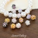 18K Gold-Plated Silver Color-Preserving Crystal Pearl Spacer Beads Loose Beads Handmade DIY Beaded Bracelet Necklace Jewelry Accessories Material - Image 3