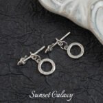 18k real gold plated temperament zircon Ot buckle closing buckle connection buckle handmade diy beaded material bracelet necklace accessories - Image 9