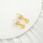 18k Real Gold Plated Zircon Butterfly Pearl Snaps Coil Connection Hatch Accessories Handmade DIY Bracelet Beaded Material - Image 15