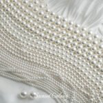 Australian White Imported Imitation Rocky Pearl Straight Hole Beads Loosened Beads Handmade DIY Bracelet Necklace Material Accessories - Image 4