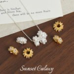 18K Gold-Plated Heavy-Duty Color-Preserving Zircon Wheel Zirconium Diamond Beads Spacer Beads Pearl Handmade DIY Beaded Necklace Jewelry Material - Image 2