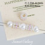 High Color Retention Gold-Plated Zircon Barrel Beads Spacer Beads Pearl Accessories Handmade DIY Beading Material Bracelet Necklace Accessories - Image 7