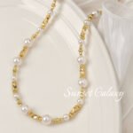 18k package gold cut surface spacer tube flat beads millet beads loose beads handmade diy beaded bracelet necklace jewelry accessories - Image 4