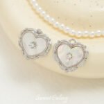 Love Shell Plated Real Gold Color Pendant Handmade DIY Bracelet Necklace Beaded Beads Jewelry Material Accessories - Image 7