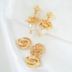 Winding Twist Beads Copper Plated Real Gold Zirconium Super Flash Beads Handmade DIY Bracelet Necklace Beaded Material Accessories - Image 2