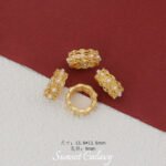 New Year's Sand Gold Chinese Ancient Method Hollow Beaded Handmade DIY Bracelet Ring Beaded High Color Preservation Jewelry Accessories - Image 7