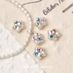 Baroque zircon star butterfly love loose beads accessories pearl beads handmade DIY bracelet necklace accessories - Image 6