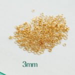 House Abai 30 18k gold plating color retaining open ring bead necklace DIY handmade beaded jewelry accessories - Image 7