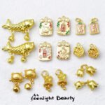 New Year's Shajin Ruyi Suzuli Flower Koi Lucky Cat Pendant Handmade DIY String Bracelet Necklace Accessories - Image 2