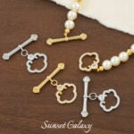 18k color retention national style Ruyi OT buckle baby elephant nose hook handmade beaded diy material bracelet necklace jewelry accessories - Image 3