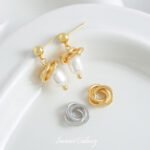 Winding Twist Beads Copper Plated Real Gold Zirconium Super Flash Beads Handmade DIY Bracelet Necklace Beaded Material Accessories - Image 4