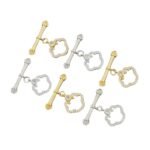 18k color retention national style Ruyi OT buckle baby elephant nose hook handmade beaded diy material bracelet necklace jewelry accessories - Image 5