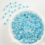 [3mm] 18k gold plated square zircon rhinestone claw drill handmade diy material beaded bracelet necklace accessories - Image 15