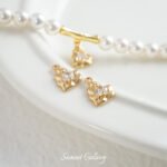 Love Pendant Plated Real Gold Zirconium Drill 18k Beads Handmade DIY Bracelet Necklace Earrings Beads Loafed Beads Accessories Material - Image 6