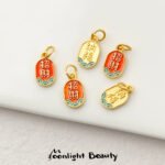 New Year Sand Golden Lucky Butterfly Auspicious Bead Spacer Bead Diy Beaded Bracelet Accessories - Image 8