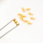 18K Gold Color-preserving Bamboo Tube Beads Spacer Beads Spacer diy Handmade Beaded Jewelry Bracelet NecKlace Accessories Material Loose Beads - Image 3