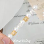 18K Gold-Plated High-Quality Four-Leaf Clover Barrel Beads Spacer Beads Handmade DIY Beads Bracelet Necklace Loose Beads Jewelry Accessories Material - Image 5