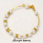 Sand gold hollow double-sided flower holder flower cap bead holder spacer handmade diy beaded bracelet jewelry accessories material - Image 2