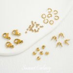 Eternal Color Coil Buckle Bag Buckle Extended Chain Lobster Buckle Handmade Beaded DIY Material Bracelet Necklace Accessories - Image 2