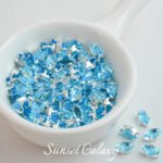 Large horse eye diamond silver bottom zircon rhinestone high color retention diy handmade bracelet necklace beaded loose beads material accessories - Image 15