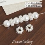 18K Real Gold Plated Zircon High Color Retention Barrel Beads Spacer Beads Handmade DIY Beaded Bracelet Necklace Jewelry Accessories Material - Image 34