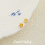 18K Christmas Series Gingerbread Man Socks with Zirconium Pendant Handmade DIY Beaded Material Earrings Accessories Bracelet Accessories - Image 20