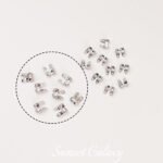 Color-preserving 18K Gold Plated Real Gold Side BucKle Finishing BucKle Accessories diy Bracelet NecKlace Jewelry Handmade Bead Material - Image 11