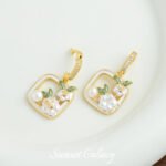 Medieval Monet Garden Oil Painting Necklace Pendant Handmade Beaded DIY Material Bracelet Necklace Accessories - Image 27