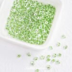 30 real gold-plated color-preserving round zirconium silver anti-claw drill beads diy handmade beaded material bracelet jewelry accessories - Image 26