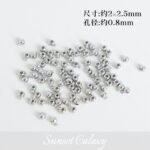 Color-Preserving Fine Small Pressure Cooker Positioning Beads Handmade DIY Bracelet Necklace Beaded Finishing Snap Material Accessories - Image 7