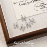 Twist plating real gold 26 English letter pendant handmade diy string bracelet earrings necklace accessories - Image 45