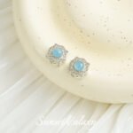 18k bag gold aquamaric beads with beads loose beads bracelet necklace earrings jewelry diy handmade beaded accessories material - Image 10