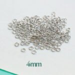 House Abai 30 18k gold plating color retaining open ring bead necklace DIY handmade beaded jewelry accessories - Image 13