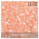 High-Quality Double-Pointed Fire-Polished Rhombus Rice Beads Loose Beads Handmade DIY Bracelet Necklace Pendant Jewelry Accessories Material - Image 15