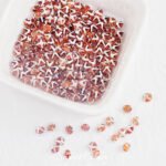 30 real gold-plated color-preserving round zirconium silver anti-claw drill beads diy handmade beaded material bracelet jewelry accessories - Image 23