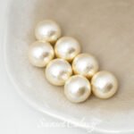 High-grade Retro Cotton Pearl Bracelet Handmade DIY Material Large Hole Beaded 6mm Bead Necklace Accessories - Image 10