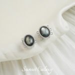 14K inlaid white shellfish black shellfish oval square magnetic buckle magnet buckle beaded handmade diy material bracelet bead accessories - Image 12