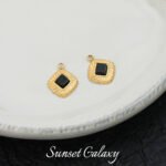 18k gold non-fading greek vintage tiger eye pendant handmade diy beaded material bracelet necklace earring accessories - Image 6