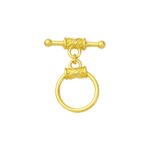 Color-preserving sand gold oval universal closing connection OT buckle head handmade diy string necklace buckle jewelry accessories - Image 4
