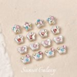 Diamond Baroque Acrylic Pearl Butterfly Star Separated Beads Loose Beads Handmade DIY Bracelet Necklace Jewelry Accessories - Image 5