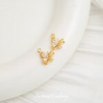 Butterfly Planet Copper Plated Real Gold Pendant Beads Handmade DIY Bracelet Necklace Earrings Beaded Material Accessories - Image 8