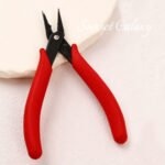 Handmade stainless steel pointed mouth wire pliers positioning clamp flat pliers nozzle oblique mouth cutting pliers diy beaded jewelry tools - Image 5