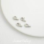 Color retention high quality bag real gold lobster clasp jewelry bracelet finishing connection spring clasp diy beaded material accessories - Image 18