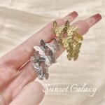 Diewu Pianpian 18k Gold Copper Plated Real Gold New Earrings Accessible Luxury Design Earrings Beaded diy Handmade Accessories - Image 3