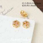 Strong Color Retention 18K Gold-Plated Zirconium Precision Porous Spacer Beads Handmade DIY Bracelet Necklace Jewelry Accessories Material - Image 14