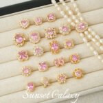 18K Gold-Filled High-Precision Powder Zirconium Porous Spacer Beads Handmade DIY Beaded Crystal Bracelet Bracelet Jewelry Accessories Material - Image 3