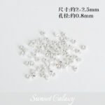 Color-Preserving Fine Small Pressure Cooker Positioning Beads Handmade DIY Bracelet Necklace Beaded Finishing Snap Material Accessories - Image 13