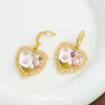 Medieval Monet Garden Oil Painting Necklace Pendant Handmade Beaded DIY Material Bracelet Necklace Accessories - Image 25